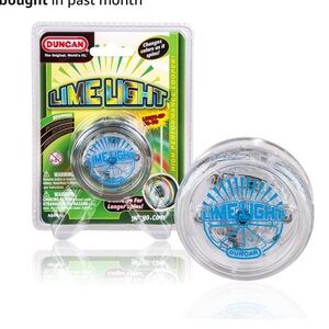Duncan Limelight LED Light-Up Yo-Yo LED Lights, Clear and Blue new
